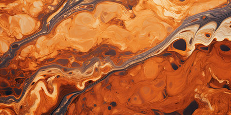 Abstract background of acrylic paint in marbling style. Colorful liquid textureの素材