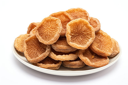 dried fruit on a white background, dried fruit on a white backgroundの素材