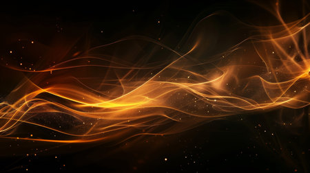 Abstract fire flame background. Elegant glowing background. Vector illustration.の素材