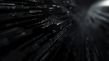 Programming code source code. Software abstract background. 3d renderingの素材