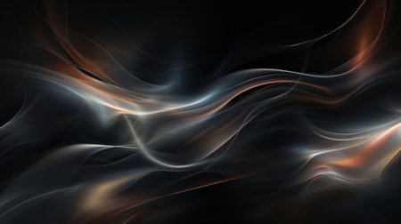 Abstract fractal background, computer-generated image. Fractal art for creative design. Decoration for wallpaper, desktop, poster, cover booklet. Print for clothes, t-shirt.の素材