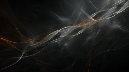 abstract fractal background a computer-generated 2D illustration, textureの素材