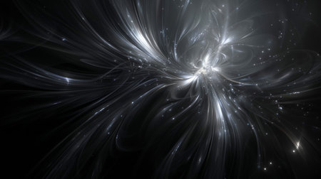 Abstract fractal. Fractal art background for creative design. Decoration for wallpaper, desktop, poster, cover booklet. Print for clothes, t-shirt. Creative illustration for designの素材