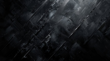 Black grunge metal background. Abstract metal texture. 3d renderingの素材