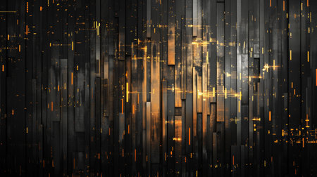 Abstract background with glowing lines. 3d rendering, 3d illustration.の素材