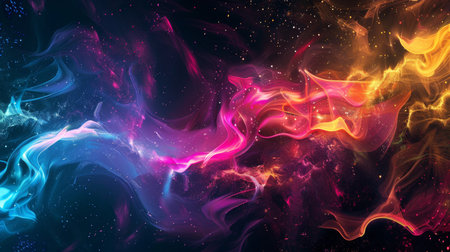 abstract fire background, 3d rendering, computer digital illustration.の素材