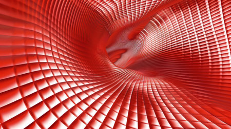 3D illustration of abstract geometric composition,digital artwork for creative graphic design.の素材