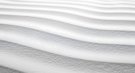 White wave texture surface. Abstract design background with pattern and minimalist. Elegant backdrop, wallpaper or graphic resource.の素材