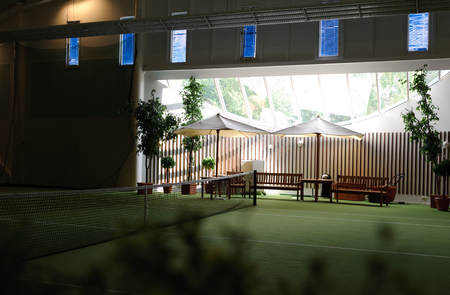 Tennis courtの写真素材