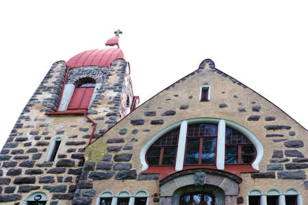 Old stone churchの写真素材