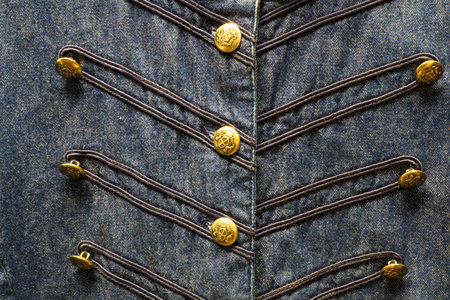 Vintage Western Denim Cowgirl Shirtの写真素材