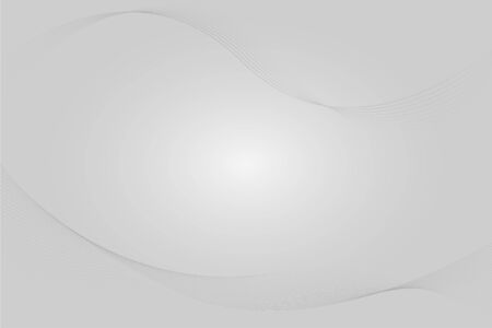 Abstract white background with shiny light in center. Blank space template for any design advertisement presentation.のイラスト素材