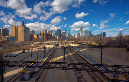 The Railroads, Chicago, illinois, USAの写真素材