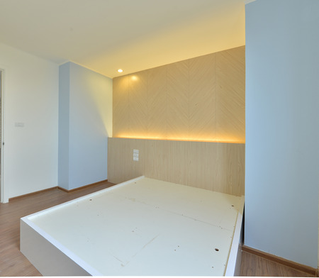 Under Construction Modern Empty Room , interior design, mock upの写真素材