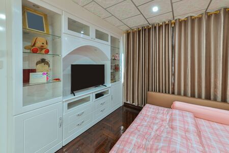Luxury modern bedroom interior and decoration, interior designの写真素材