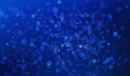 Abstract blue bokeh blurry background for technology concept, 3d illustrationの写真素材