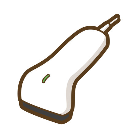 Barcode Scanner. Cashless Payment. Vector illustration.のイラスト素材