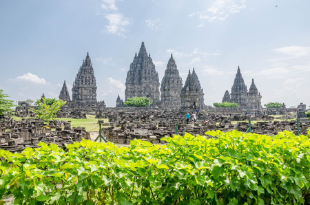 Prambanan temple in Yogyakarta, Java, Indonesia. の写真素材