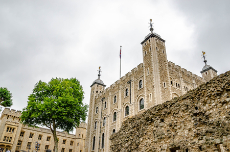 The Tower of London, officially Her Majesty's Royal Palace and Fortress of the Tower of London, is a historic castleのeditorial素材