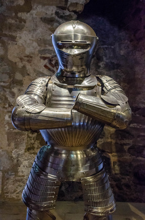LONDON, UNITED KINGDOM - July 12, 2018 : The armoury at the tower of London is the United Kingdom's oldest museum. It is also one of the largest collections of arms and armour in the worldのeditorial素材