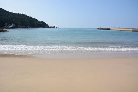 Summer beach / Japan Fukuoka Itoshima-city Keya-beachの写真素材
