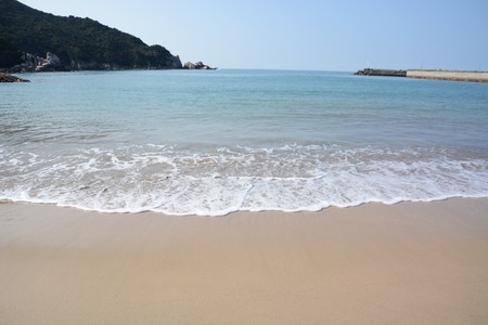 Summer beach / Japan Fukuoka Itoshima-city Keya-beachの写真素材
