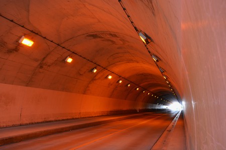 A tunnelの写真素材