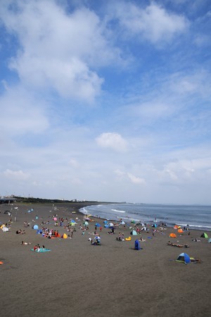 Summer beach / Japan Shonan Coastのeditorial素材
