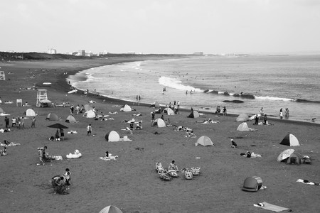 Summer beach / Japan Shonan Coastのeditorial素材