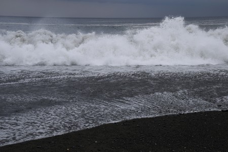 Background material Beach waves