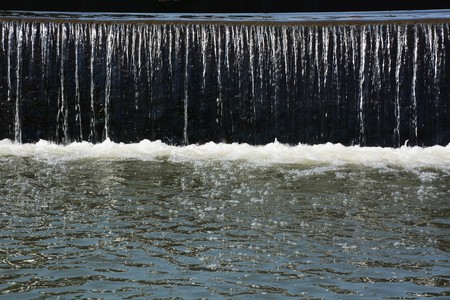 Fiow of water textureの写真素材