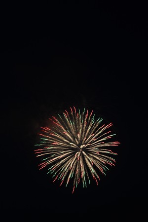 Fireworks displayの写真素材