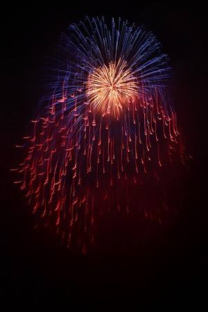 Fireworks displayの写真素材