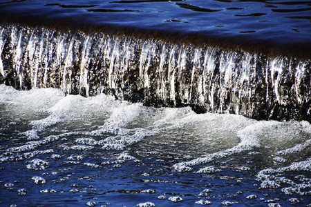 Abstract view of the water surfaceの写真素材