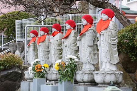 Jizo shrineのeditorial素材