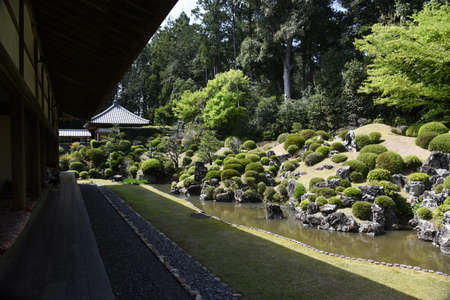 Famous tourist attractions in Japan Zen temple 'Ryotanji'. Hamamatsu, Shizuoka.のeditorial素材