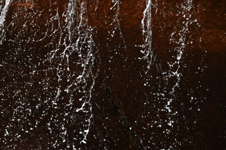 The power and beauty of water movement. Natural beauty background material.