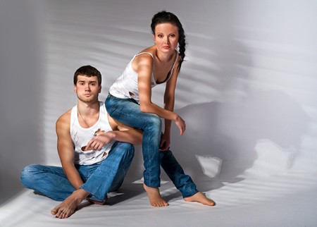 Photo of a young couple in disagreementの写真素材