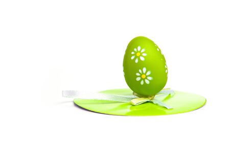 Painted Colorful Easter Eggの写真素材