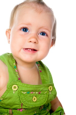 Cute little girlの写真素材