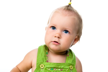 Cute little girlの写真素材