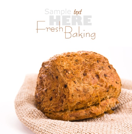 newly baked breadの写真素材