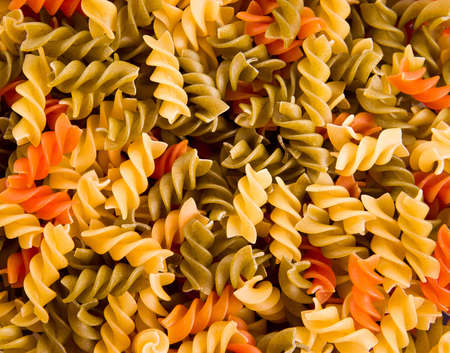 Colorful noodlesの写真素材