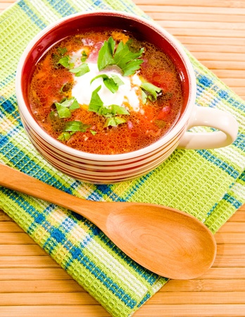 tomato soupの写真素材