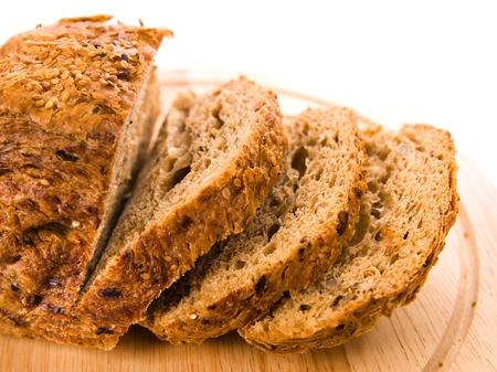 newly baked bread