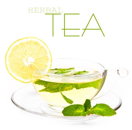 mint  teaの写真素材