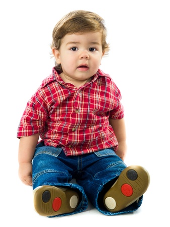 Cute little boyの写真素材