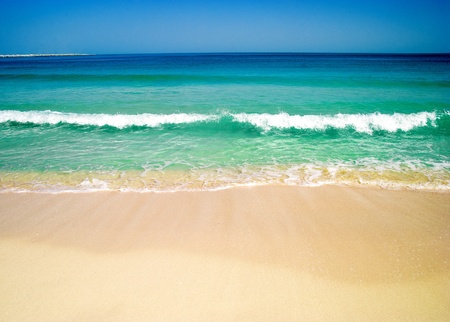 beautyful beach and a tropical seaの写真素材