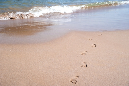 beautyful beach and a tropical seaの写真素材