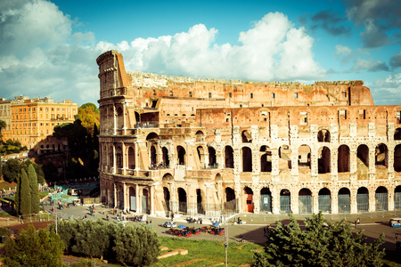 Colosseum in Rome, Italyの写真素材